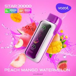 VOZOL Vape Near Me - VOZOL STAR 20.000 melancia manga pêssego BNNLD16